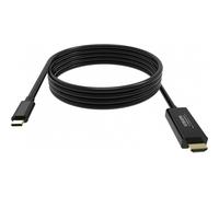 Vision TC 2MUSBCDP8K/BL, 2 m, DisplayPort, USB Type-C, Mâle, Mâle, 7680 x 4320 pixels