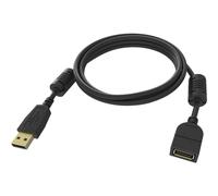 Vision TC-2MUSBEXT-BL, 2 m, USB A, USB A, USB 2.0, 0,48 Gbit/s, Noir TC 2MUSBEXT/BL