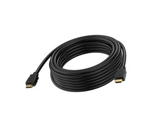 Vision TC-3MHDMI8K/BL : Câble HDMI 2.1 3m, 8K UHD 4320p, 48 Gbit/s, Ethernet, AWG 28, connecteurs plaqués or, blindage magnétique.