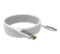 Rarewaves Câble USB-C vers USB-C Vision TC 4MUSBC USB 3.2 Gen 2 4 m 3 A Blanc