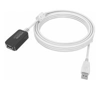 Vision TC 5MUSBEXT+, 5 m, USB A, USB A, USB 2.0, 0,48 Gbit/s, Blanc