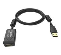 Vision TC 5MUSBEXT+/BL-, 5 m, USB A, USB A, USB 2.0, 0,48 Gbit/s, Noir