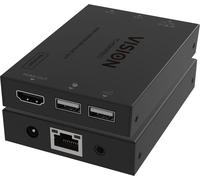 Vision TC-HDMIIPRX/3 - Rallonge KVM / audio / série / USB / infrarouge - récepteur - plus de CAT 6 - USB - jusqu'à 150 m