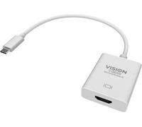 Generique Adaptateur graphique USB TC-USBCHDMI 3840 x 2160 pixels Blanc