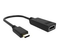 VISION - Adaptateur vidéo - USB-C mâle pour HDMI femelle - noir - support pour 4K60Hz (3840 x 2160)