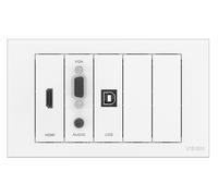 Vision TC3-PK prise de courant Blanc