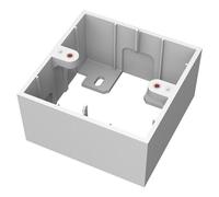 VISION TechConnect 3 1-Gang UK Backbox - Boîtier arrière - blanc - commande unique