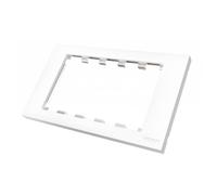 VISION TechConnect 3 2-Gang UK Surround - Plaque - blanc - à commande double