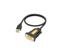 Vision Techconnect - Adaptateur Usb - Mini-Usb Type B A 4 Broches (M) - Db-9 (M) - Noir