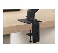 Vision VFM-DA/4 Support écran bureau noir 27" (68.6cm), fixation boulon traversant, VESA 75x75/100x100, charge max 7kg, aluminium/acier
