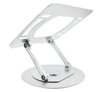VLM-TL - Support pour ordinateur portable - plateau tournant - argent