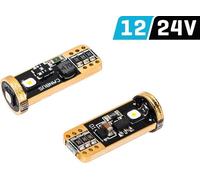 VISION W5W (T10) ampoule 12/24V 3x 3838 SMD LED, CANBUS, blanc, 2 pcs.