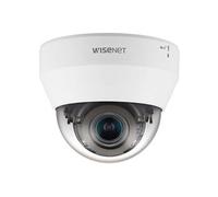 Vision WiseNet Q QND-6082R - Caméra de surveillance réseau - dôme - couleur (Jour et nuit) - 2 MP - 1920 x 1080 - 1080p - motorisé - audio -