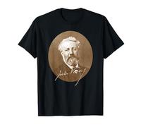 Visionary - Jules Verne Portrait 2 - T-shirt de science-fiction T-Shirt
