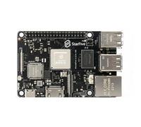 VisionFive 2 Lite RISC-V Ordinateur mono-carte StarFive JH-7110S SoC 2/4/8 Go LPDDR4 WiFi6 BT5.4 HDMI2.0 Gigabit Ethernet, pour éducation, IIoT, Smart Home, 85 x 56 mm (SBC, 4 + 0 Go)