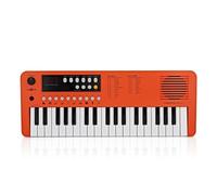VISIONKEY-1 Mini Piano Numérique Enfant et Débutant Clavier Piano Electrique 37 Touches USB-C - Orange
