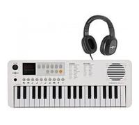 VISIONKEY-1 Mini Piano Numérique pour Enfant et Débutant - Clavier de Piano Electrique 37 Touches avec Casque USB-C