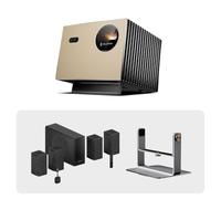 VisionMaster Pro Projecteur Laser 4K + ThunderBeat 4.1.2 + Support Gimbal de Bureau