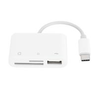 Visionneuse d'appareil photo numérique 3 en 1, lecteur de carte USB-C pour un transfert de médias simplifié
