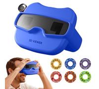 Visionneuse D'apprentissage 3D, Jouet Interactif De Découverte, Visionneuse À 6 Rouleaux Avec Scènes 3D Et Colorées, Jouet Éducatif Pratique, Jeu Visuel Avec Conception De Rouleaux, Jouat