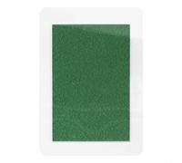 Visionneuse de champ magnétique éducative sur matériaux magnétiques pour l'exploration scientifique (vert, 30 x 50 mm)