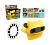 Visionneuse de dinosaure 3D pour enfants, jouet de diactylographie d'animal vintage, outil d'apprentissage interactif, activité maternelle et maternelle, anniversaire amusant