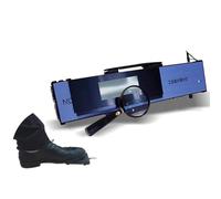 Visionneuse de film LED industrielle pour inspection radiographique avec interrupteur à pied et gradation en continu - Conception de source de lumière froide pour des tests non destructifs