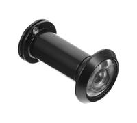 Visionneuse de Porte de Sécurité en Laiton avec Cache Intimité | Lentille en Verre, Angle de Vue 220 Degrés, Design Anti-effraction, pour Appartement et Hôtel Couleur Aléatoire