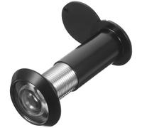 Visionneuse de Porte Réglable à Angle 220°, Verre, Sécurité | Cache Intimité, Anti-effraction, Longueur Ajustable, pour Portes D’appartement et Métal, Installation Couleur Aléatoire
