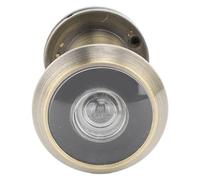 Visionneuse des Portes de sécurité, Black Polyvalent Lentille HD Anti -Roule -Theft Pombole Oxyde avec Couverture à 360 Degrés pour les Bureaux (bronze antique)