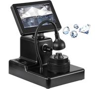 Visionneuse d'inscriptions diamant, sélecteur de diamants for débutants et experts, microscope numérique LCD 4,3", grossissement 50-1000x, plage de mise au point réglable 10-40 mm
