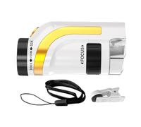 Visionneuse scientifique, jouets STEM Digiscope 50x-300x, appareil de microscope portable, outil éducatif avec objectif zoom réglable, microscope pour , garçons, salle de classe en plein air, N