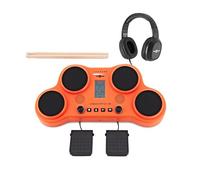 VISIONPAD-6 Batterie Électronique Portable 4 Pads, 2 Pédales par Gear4music