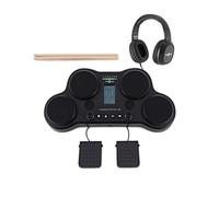 VISIONPAD-6 Batterie Électronique Portable 4 Pads, 2 Pédales par Gear4music