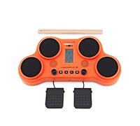 VISIONPAD-6 Batterie Électronique Portable 4 Pads, 2 Pédales par Gear4music