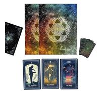 Visions De La Sorcière Mirra: Jeu De Tarot Lenticulaire Et Oracle, 79 Cartes avec Visions Dynamiques, Outil De Divination Spirituelle Et Païenne, Outils De Divination for Tous Niveaux(2pcs)