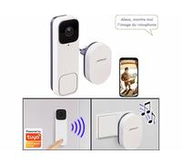 Visiophone 2K connecté VTK-500 avec carillon secteur - Somikon