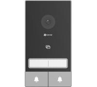 EZVIZ HP7 2K 2-Entry Family Kit Visiophone Connecté Interphone Vidéo, Sonnette vidéo avec Caméra et Ecran Tactile Couleur 7", Détection de Personne et Audio Bidirectionnel, Ouvre-Porte