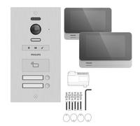 Philips - Visiophone collectif pour 2 appartements - Philips WelcomeHive Pro 2
