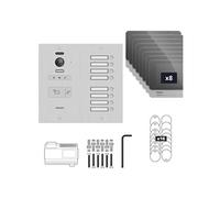 Visiophone collectif pour 8 appartements / bureaux - compatible Vigik - Philips WelcomeHive 2 G