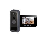 Visiophone Connecté Ecran 4 Pouces 720P WiFi 2.4G Bluetooth IP65 Détection PIR