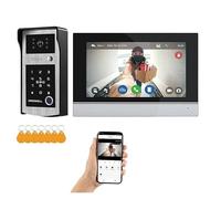 Visiophone Connecté WiFi avec Clavier Code et Lecteur de Badges