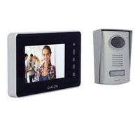 Visiophone couleur 4 fils 4 3 avec écran ultraplat Noir