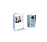 Visiophone filaire écran couleur 4,3'' - IP44 - Blanc - Chacon