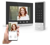 EXTEL Code Connect Visiophone Filaire WiFi, Contrôle Accès, Écran 7"