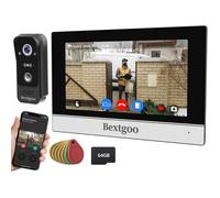 Visiophone Filaire Visiophone 2K Connecté WiFi Moniteur Tactile 7"" avec Détection AI