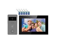 Visiophone Filaire wi-FI 1080P, interphone vidéo for Maison, Application Intelligente, Enregistrement de Vision Nocturne, interphone, Sonnette, caméra