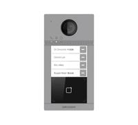 Visiophone IP Hikvision Villa Door 2MP WiFi PoE 4 boutons avec ouverture par carte MF et 2 relais IP65