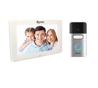 Interphone vidéo sans fil Byron DIC-22615 - communication bilatérale - écran tactile