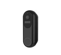 Visiophone Sans Fil, 1080P Tuya Smart Video Doorbell 2.4GHz 5GHz Sans Fil Sonnette Étanche Vision Nocturne Smart Home Vidéo Interphone Caméra(Option 1)